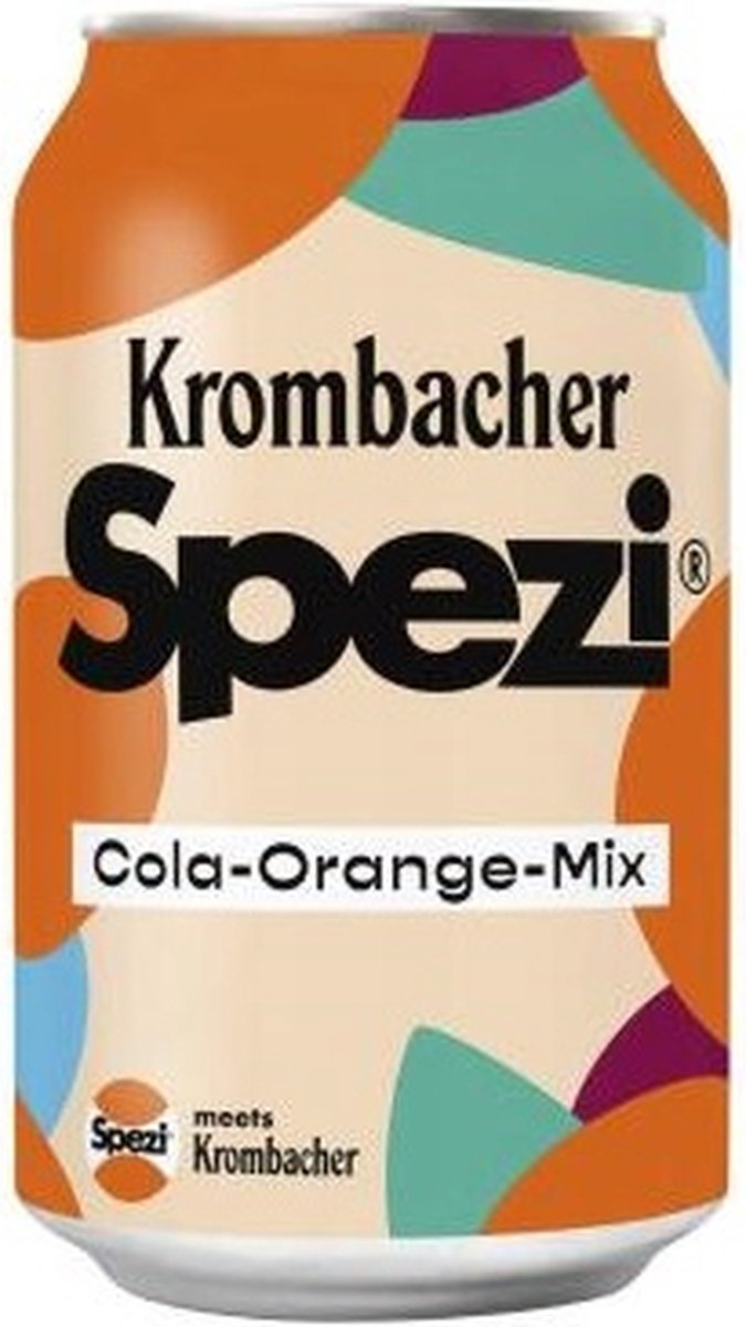 Krombacher Spezi - Cola & Sinas Frisdrank - 24 x 0,33 Liter blik