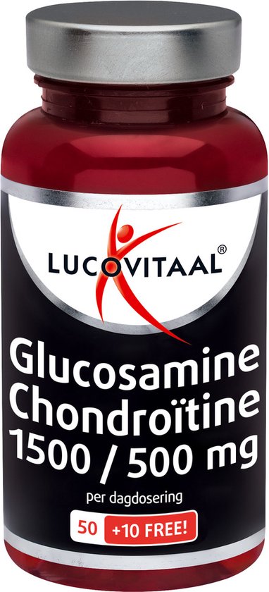 Foto: Lucovitaal glucosamine chondro tine 1500 500mg tabletten 60st