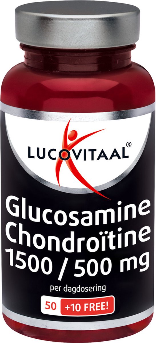 Goedkoopste Lucovitaal Glucosamine Chondroïtine 1500/500mg Tabletten 60ST