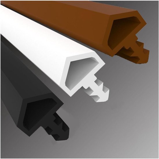 Novellini Young afdichtingsstrips 6mm voor kwart ronde deur R80-R90 en