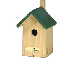 Vogelbescherming Nestkast Little Rock - Vogelhuisje - Groen - 20x12x13