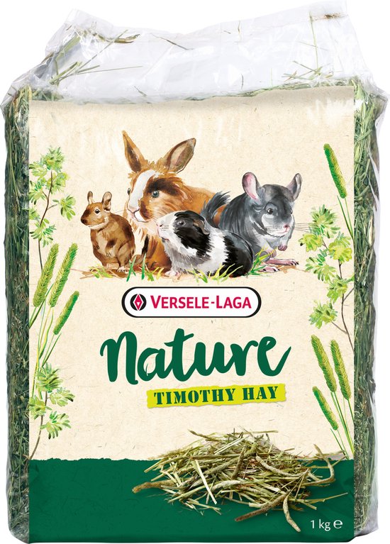 Versele-Laga Nature Timothy Hay - Ruwvoer - Naturel 1 kg