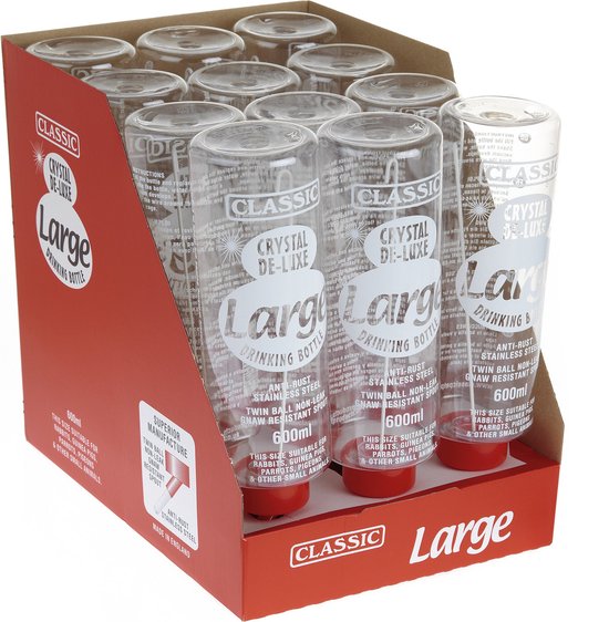Classic Drinkfles - Plastic - Konijn - 600 ml