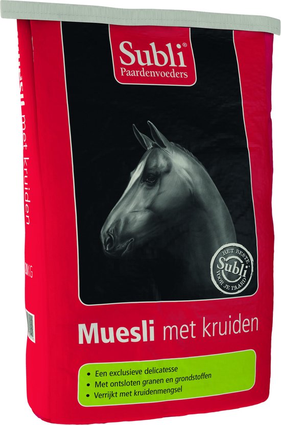 Subli Muesli Met Kruiden 15 kg Subli Muesli Met Kruiden 15 kg