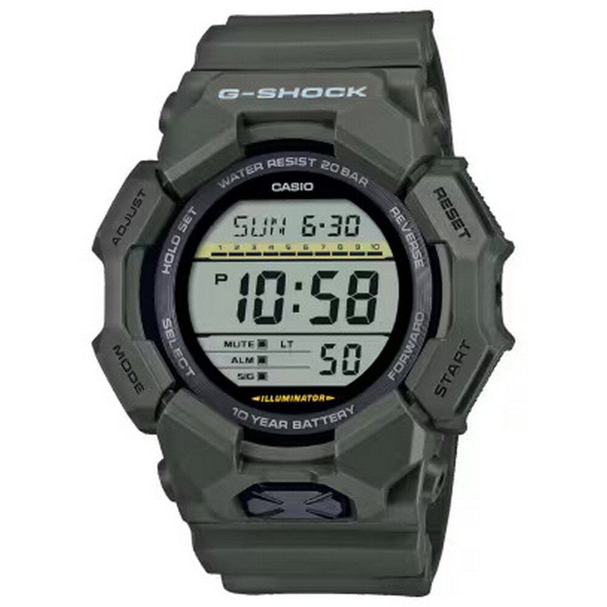 Casio - GD-010-3ER - Polshorloge - Heren - Kwarts - G-Shock