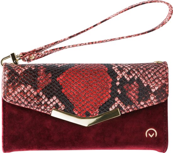 Mobilize - Coque iPhone 12 Pro Max - Pochette Velours Tuyaux Rouge