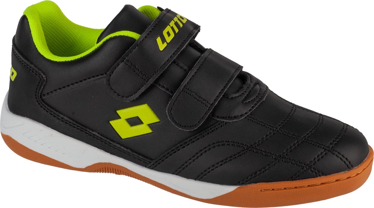 Lotto Shoes Pacer K lage kindersneaker 2600110K zwart/geel