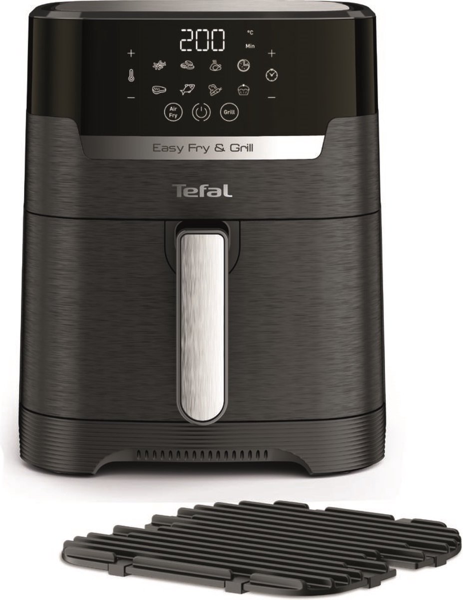 Tefal Easy Fry & Grill Precision EY5058 - Airfryer - 4,2L - 1500W - Grillfunctie - Antraciet