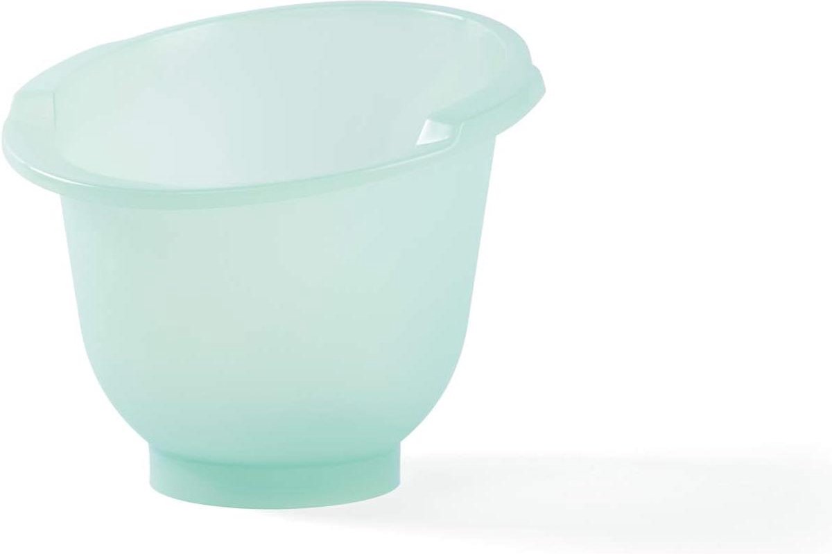 Goedkoopste Ergonomisch Babybad Shantala Mint - Badkuip Voor Baby's 0-6 Maanden - Hoge Randen - Waterbesparend - Babybadje voor in Badkamer Babybad