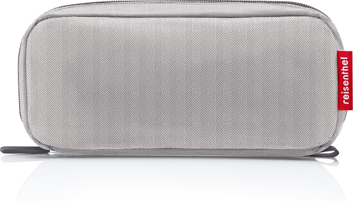 Reisenthel Multicase Toilettas Make-Up Etui - 1,5L - Herringbone Grey Lichtgrijs