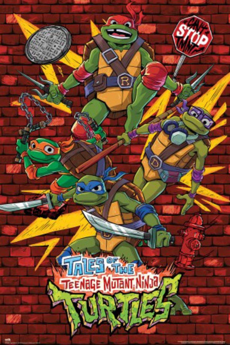 Grupo Erik Poster Ninja Turtles - 61x91,5cm Divers