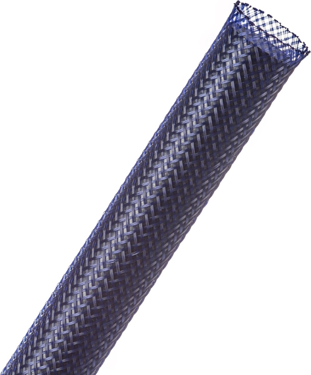 Techflex-PTN0.13DP/33-Kabelsok-Kabelsleeve-Kabelbeschermer-Kabel Management–Kabelkous-Kabelmantel-1.2-2.44mm-Kleur: Dark Purple-Lengte: 33 mtr