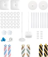 Ballonhouder 2 Stuks - Ballonpilaar 155 CM - Ballon Standaard – Ballon houder - Ballonboom - Ballon Pilaar – Ballonnen Pilaar