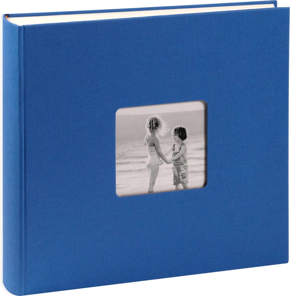 SecaDesign Fotoalbum Vita kobalt blauw - 30x30 - 100 pagina’s - Fotoboek plakboek