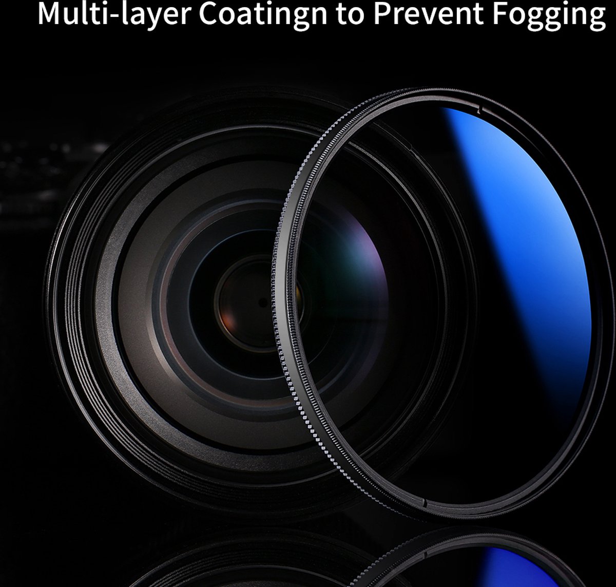 K&F Concept CPL circulair polarisatiefilter HMC slim - Afbeelding 4