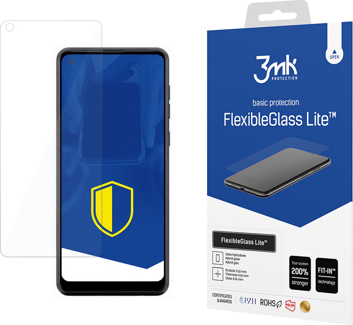Samsung Galaxy A21s - 3mk FlexibleGlass Lite