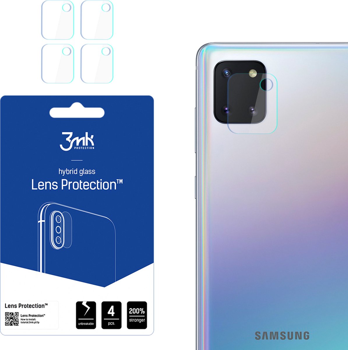 Samsung Galaxy Note 10 Lite - 3mk Lens Protection
