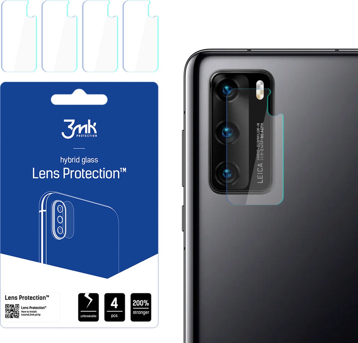 Huawei P40 5G - 3mk Lens Protection
