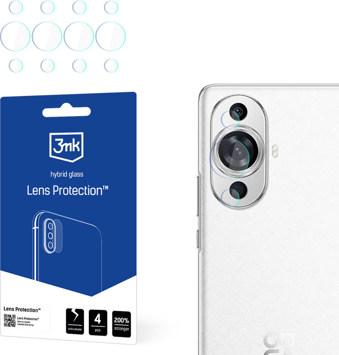 Huawei Nova 11 Pro - 3mk Lens Protection