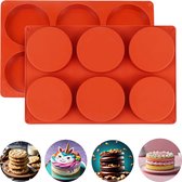 Bol.com Lynn's yorkshire pudding bakvorm - Siliconen vorm met 6 ronde holtes van 10 cm - Ook ideaal voor bijv. (koolhydraatarm) ... aanbieding