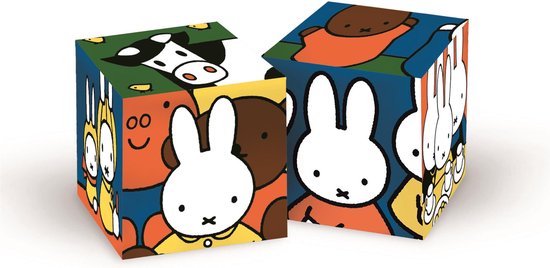Clementoni - 6 Blokken Puzzel - Nijntje - 6 afbeeldingen - Vanaf 2 jaar ...