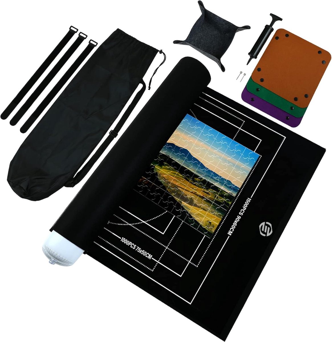 Equivera Puzzelplaat - Puzzelmat - Puzzelbord - Puzzel Plaat - Puzzelplank - Puzzelbord