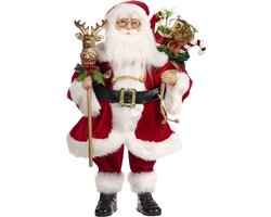 Goodwill - Kerstman - Rood - H48 cm