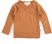 Pull cache-coeur en laine Bébé - Laine mérinos - Huile d'Argan - 68 - 6 à 9 mois