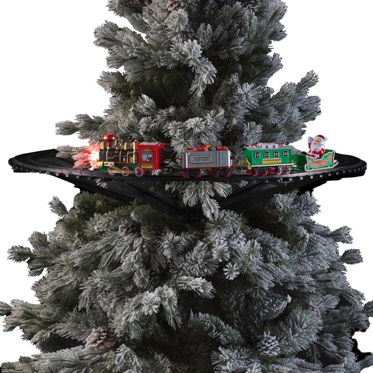 Samen Het Spelen Het Mamma En De Zoon Spelen Een Houten Spoorweg Met Trein Wagens Tunnelzitting Bij Lijst Image113831673
