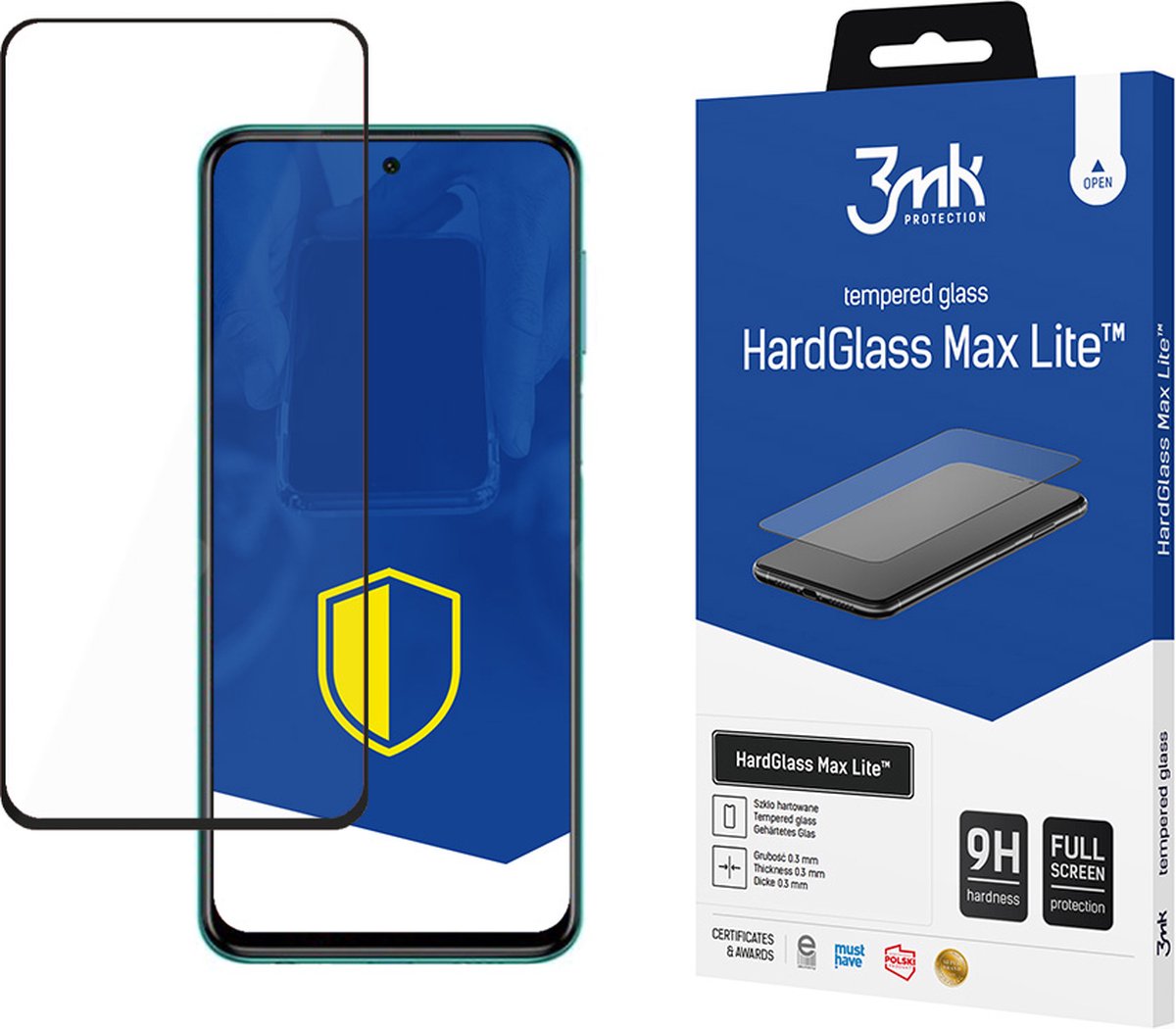 Xiaomi Redmi Note 9S - 3mk HardGlass Max Lite