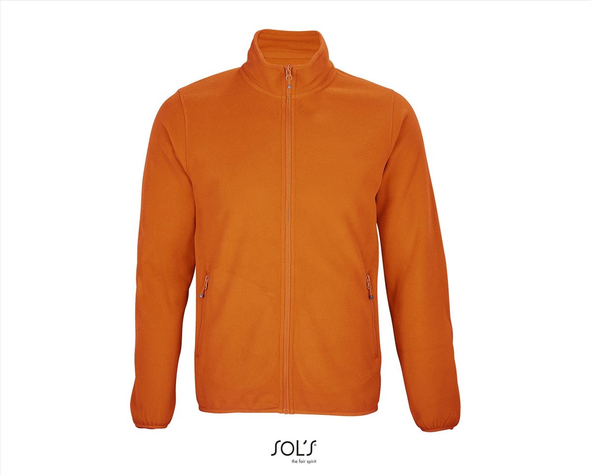 SOL’ Men´ Factor Zipped Fleece Jacket L03823 Oranje