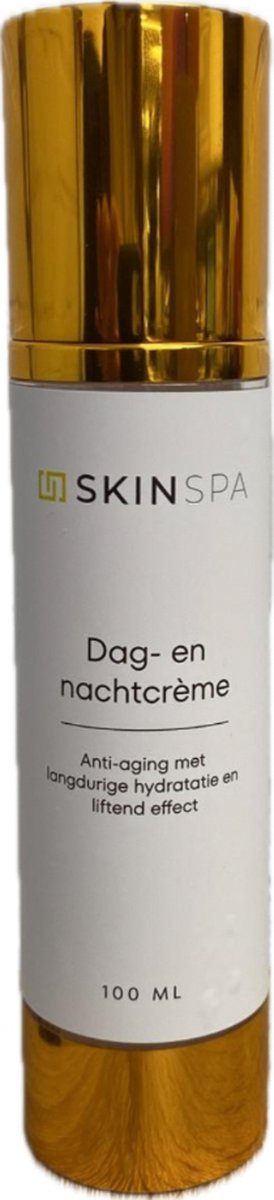 Skin Spa Dag -en nachtcrème 100 ml Gezichtsverzorging Alle huidtypes Parfumvrij Vegan Anti-aging Langdurige hydratatie Liftend effect Voedend
