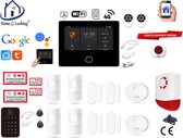 Bol.com Draadloos alarmsysteem voor woning/camper/boot/caravan werkt met wifi en sim kaart en met spraakgestuurde apps. (Nederla... aanbieding