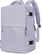 Somstyle Handbagage Tas - 45 x 31 x 20 CM - Reistas - Weekendtas - Reis Rugzak - Lila