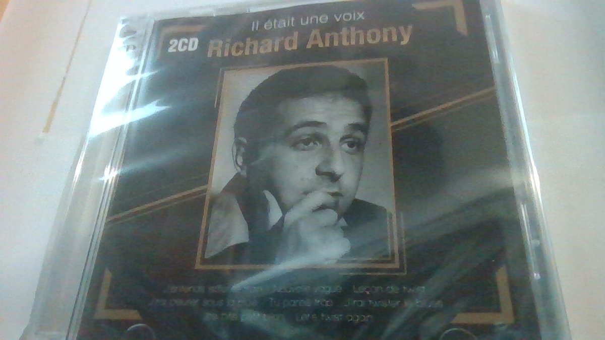 RICHARD ANTHONY IL ETAIT UNE VOIX