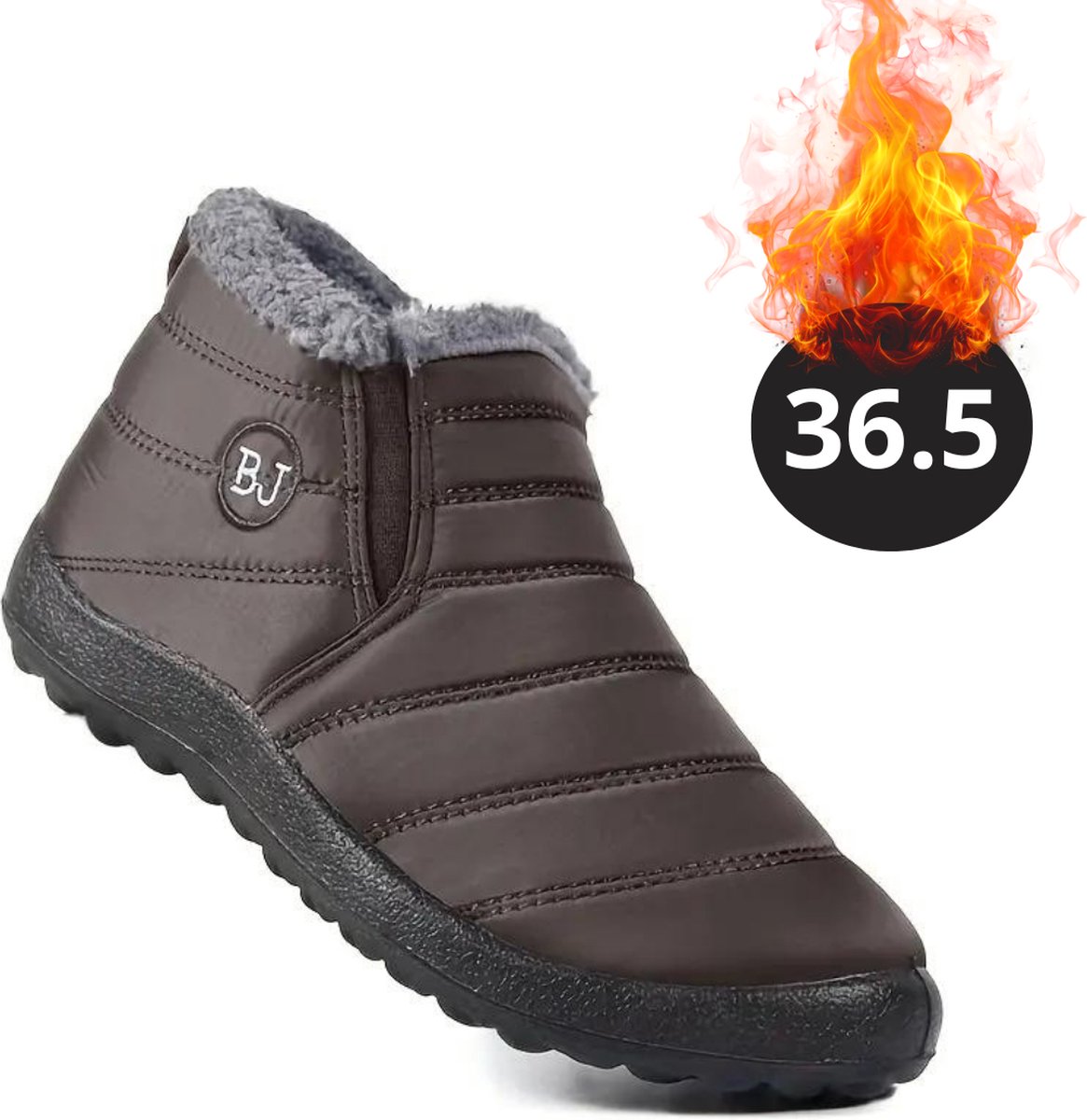 Livano Snowboots Sneeuwschoenen Sneeuwboots Dames Wintersport Ski Skischoenen – 36.5 Laag Creme
