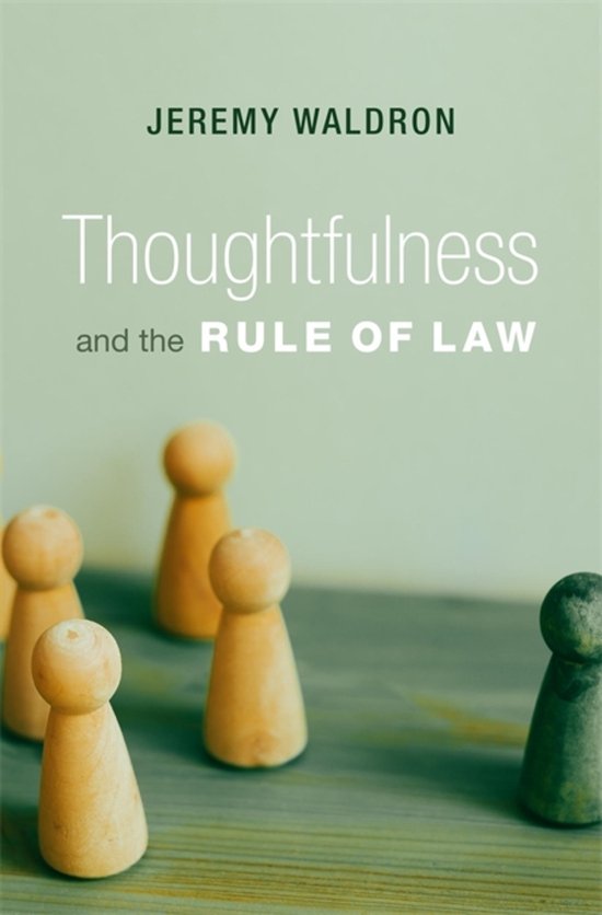 Thoughtfulness and the Rule of Law - cover