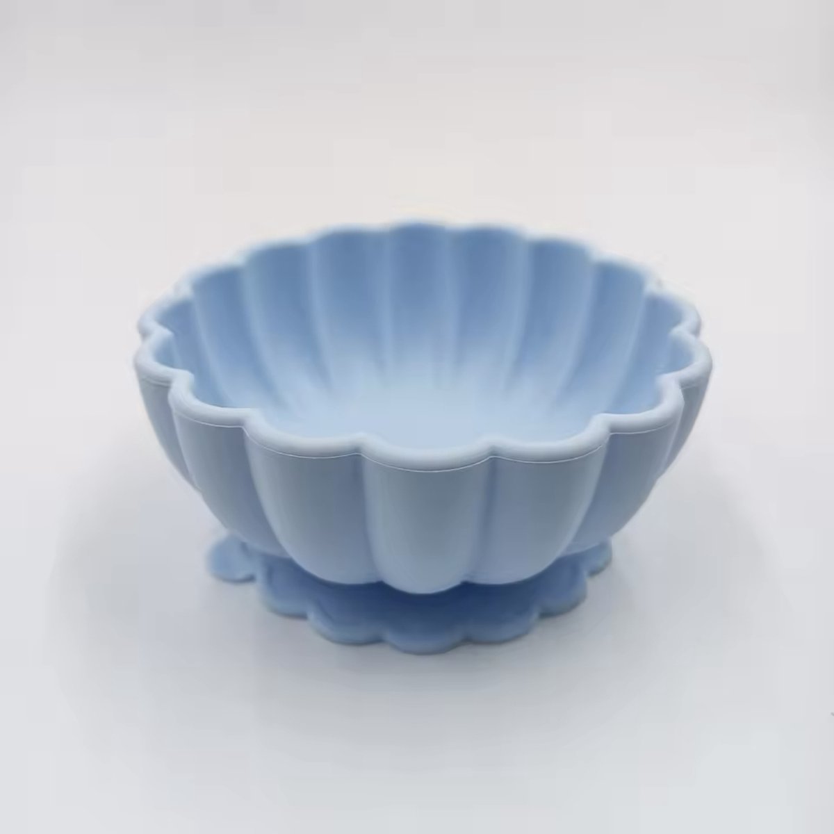 Goedkoopste KimDo - Siliconen Schelpen Bakje - Blauw - Met zuignap - Bakje - Schaaltjes - kinderservies - Kom - Baby - Kraamcadeau - Kind