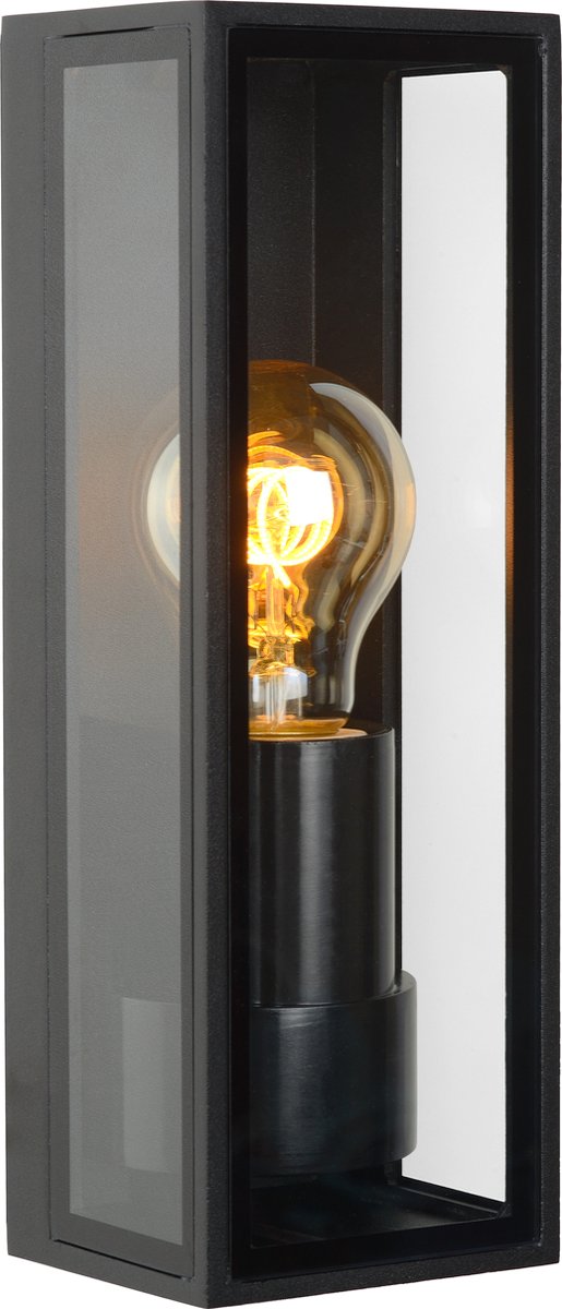 Lucide Dukan Wandlamp Buiten zwart