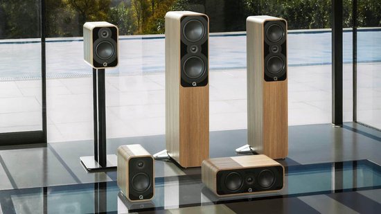 Q Acoustics: 5050 Vloerstaande Speakers - 2 Stuks - Oak van Q Acoustics — afbeelding 4
