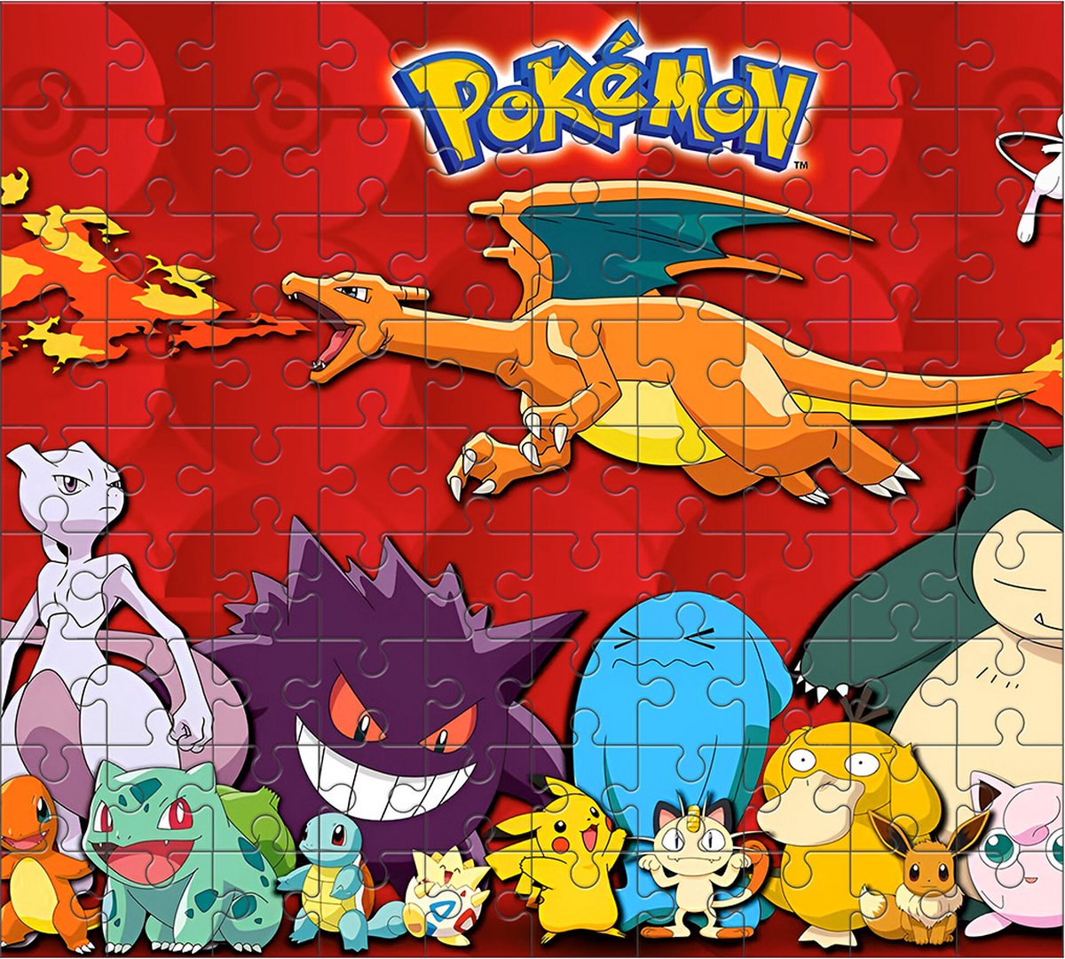 Ravensburger puzzel Pokemon - Legpuzzel - 100XXL stukjes — afbeelding 2