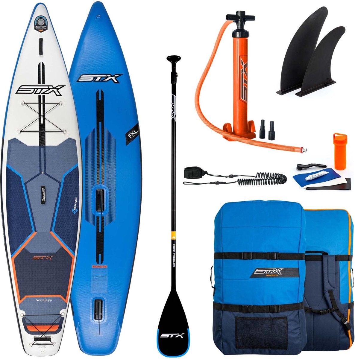 WindSUP STX 11'6" x 32" Hybrid Tourer SUP opblaasbaar board
