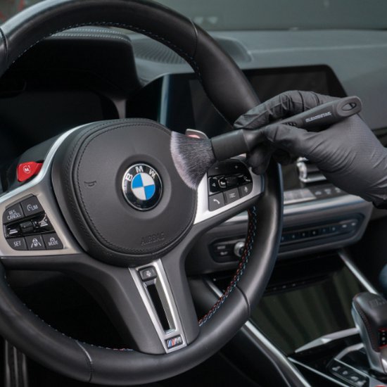 Cleandetail Auto Reiniger Borstel - Voor Auto & Motor - Interieur - Detail brush - Auto Borstel met grip - Auto wassen - Schoonmaken - Interieur reiniger - grip
