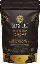 Criollo Raw Cacao Pasta Ceremonial Grade – Biologisch – 125 gram – Peru, 100% Puur Onbewerkt – Cacao Ceremony & Ceremonie – Meditatie & Wellness - Koffievervanger(Mystic Cacao)