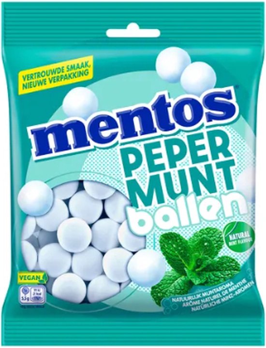 Mentos Pepermuntballen (12x 220gr)