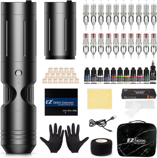 Tattoo naalden CNC tattoo naalden set, tattoo accessoires, voor tattoo- machines, tattoopen, 5 stuks wegwerp tattoonaalden set gemengde maten 1003RL, 1209RS, 1215RM, 1209RL, 1007RLT, FBA