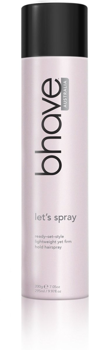 BHAVE - Strong Hold Hair Spray 285ml - Langdurige hold - Haarspray - Haarverzorging