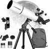 Luxe Sterrenkijker – Voor Kinderen – Telescoop – Nachtkijker – Astronomie – Voor Kinderen & Volwassenen – Met Statief – Complete Set – Wit