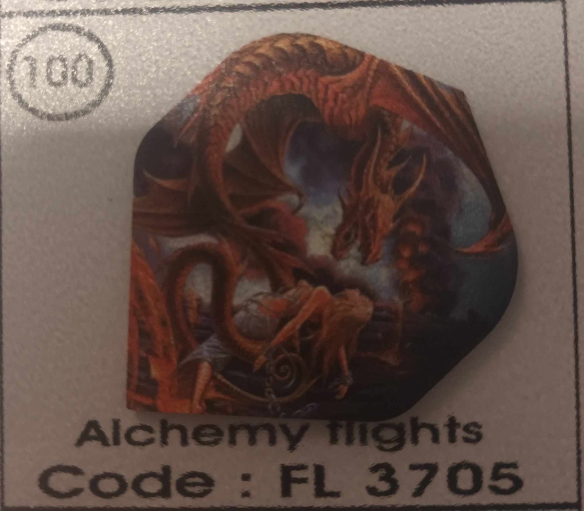 Dart Flights - 10 sets (30 stuks) - 100 micron - 3705