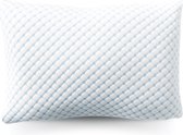 Bol.com Zelesta DreamPillow Hoofdkussen - Memory Foam - Afstelbaar Design - Traagschuim - Vermindert Nekklachten - Geschikt voor... aanbieding